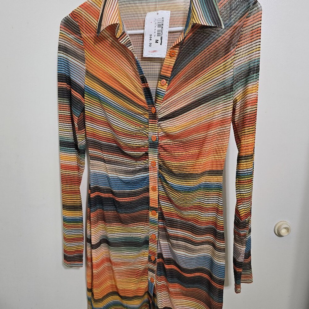 Blush St Matthews Mess see through dress size M brand new
